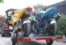 motorbike trailer