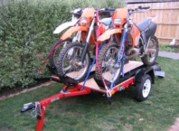3 bike trailer