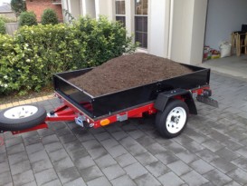 6x4 box trailer