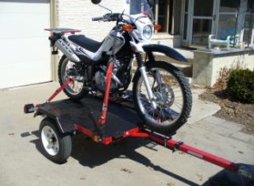 Motorbike trailer 830