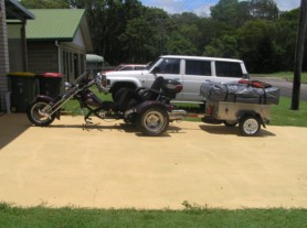 Trike Camping Trailer