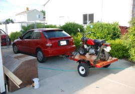 pit bike trailer