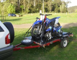 trailer bike trailer