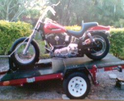harley trailer