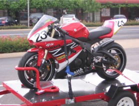 8x4 Motorbike Trailer Folding