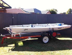 Laser Sailing Trailer Foldable