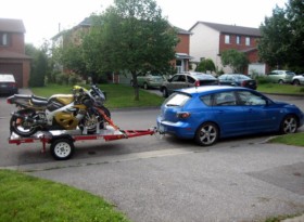 Sportsbike Trailer 8x4