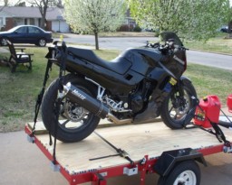 motorbike trailer 8x4