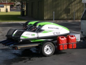 Dual Jet Skit Trailer 958