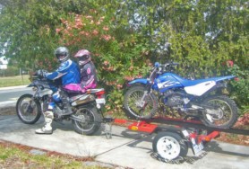 bike towing bike