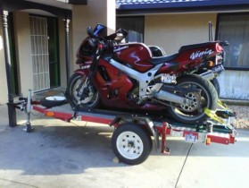 race bike trailer