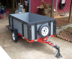 Home Made Trailer Sides