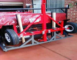 folding boat trailer