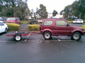 small car trailer