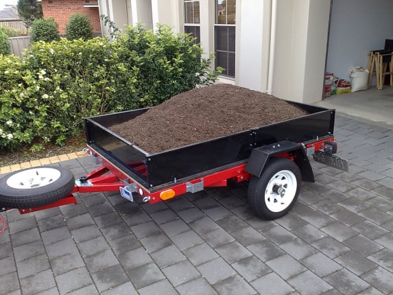 Box Trailer Steel Sided Trailer