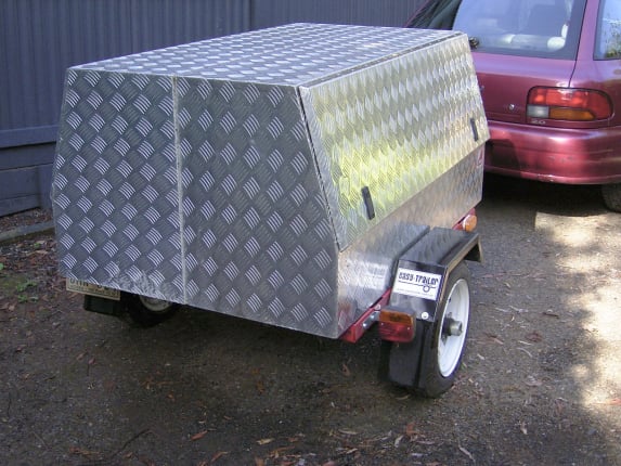 Tool Boxed Tradesman Trailer