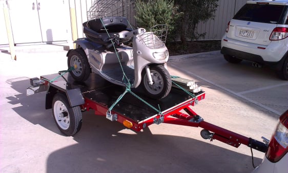 Large Mobility Scooter Trailer